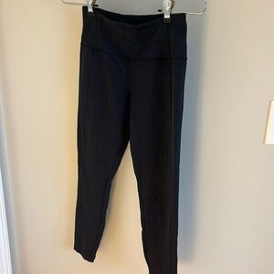 XS Petite Athleta Navy Delancey Herringbone Tight